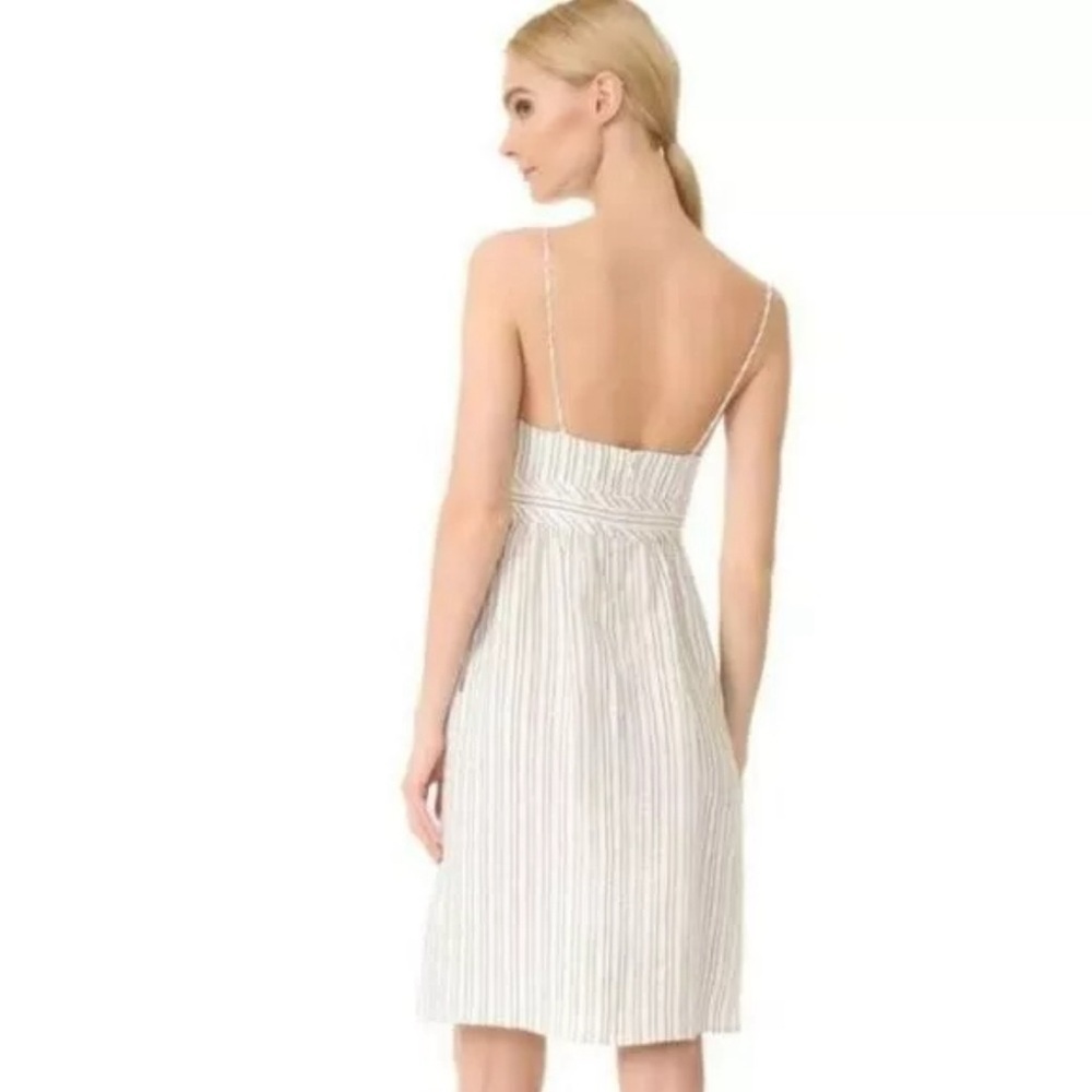 SOLD Theory Melaena B Linen Dress - Picture 4 of 11